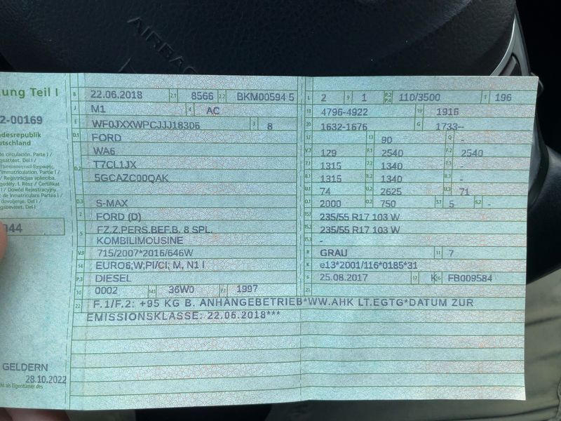 Ford S-Max 2.0 TDCi Titanium — zdjęcie 15