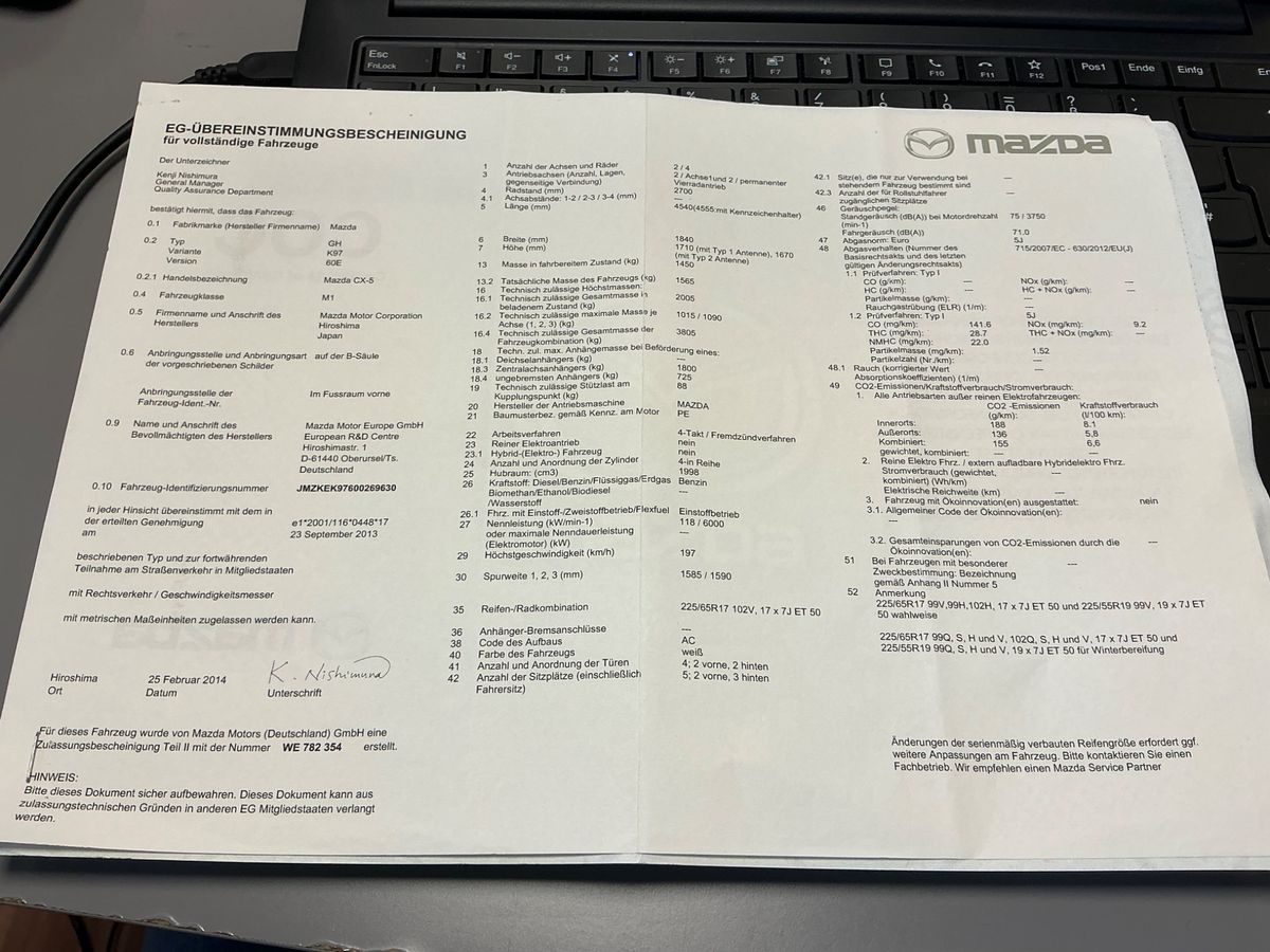 Mazda CX-5 d'occasion