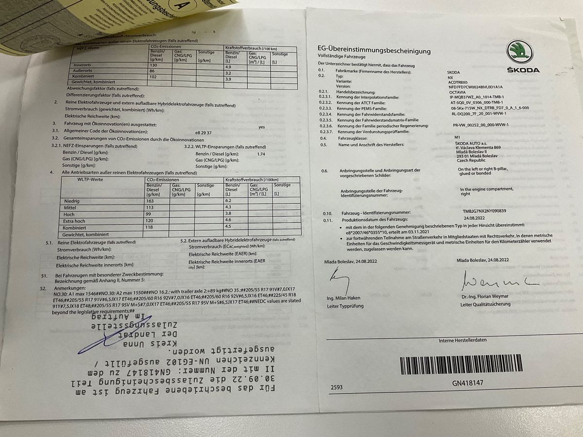 Skoda Octavia d'occasion