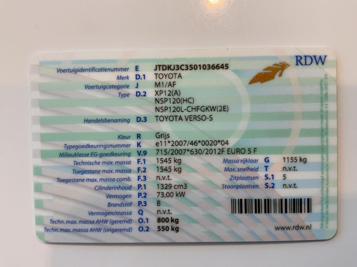 Toyota Verso-S 1.33 Dual VVT-i Style