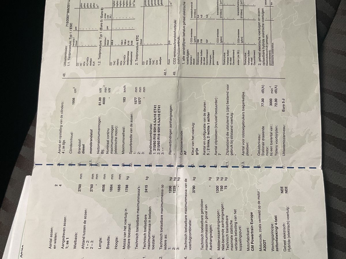 Opel Zafira d'occasion