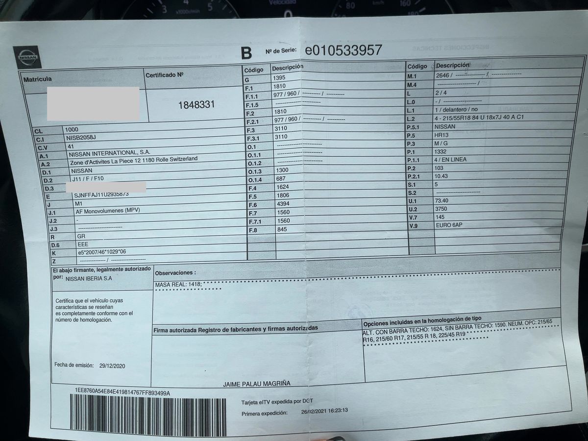 Nissan Qashqai d'occasion