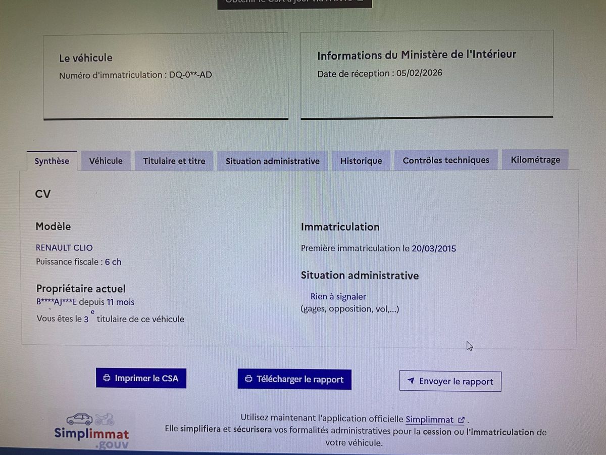 Renault Clio d'occasion