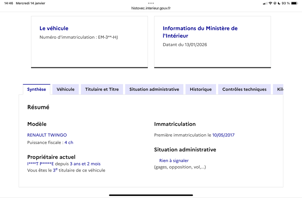 Renault Twingo d'occasion