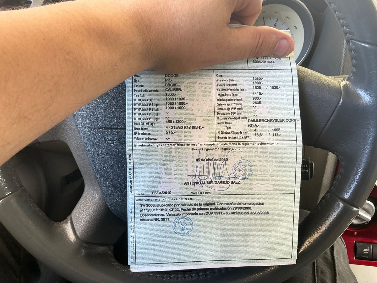 Dodge Caliber 2.0 SE