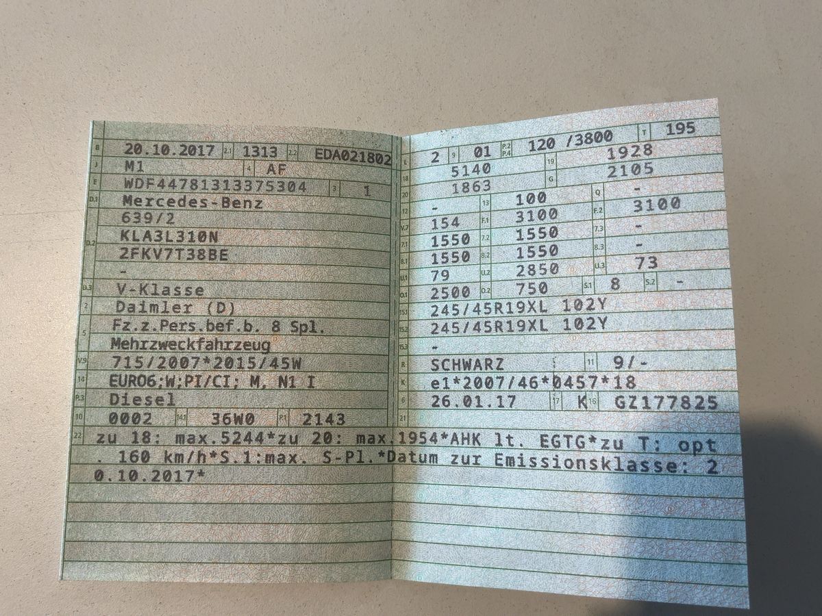 Mercedes-Benz V-Klasse d'occasion