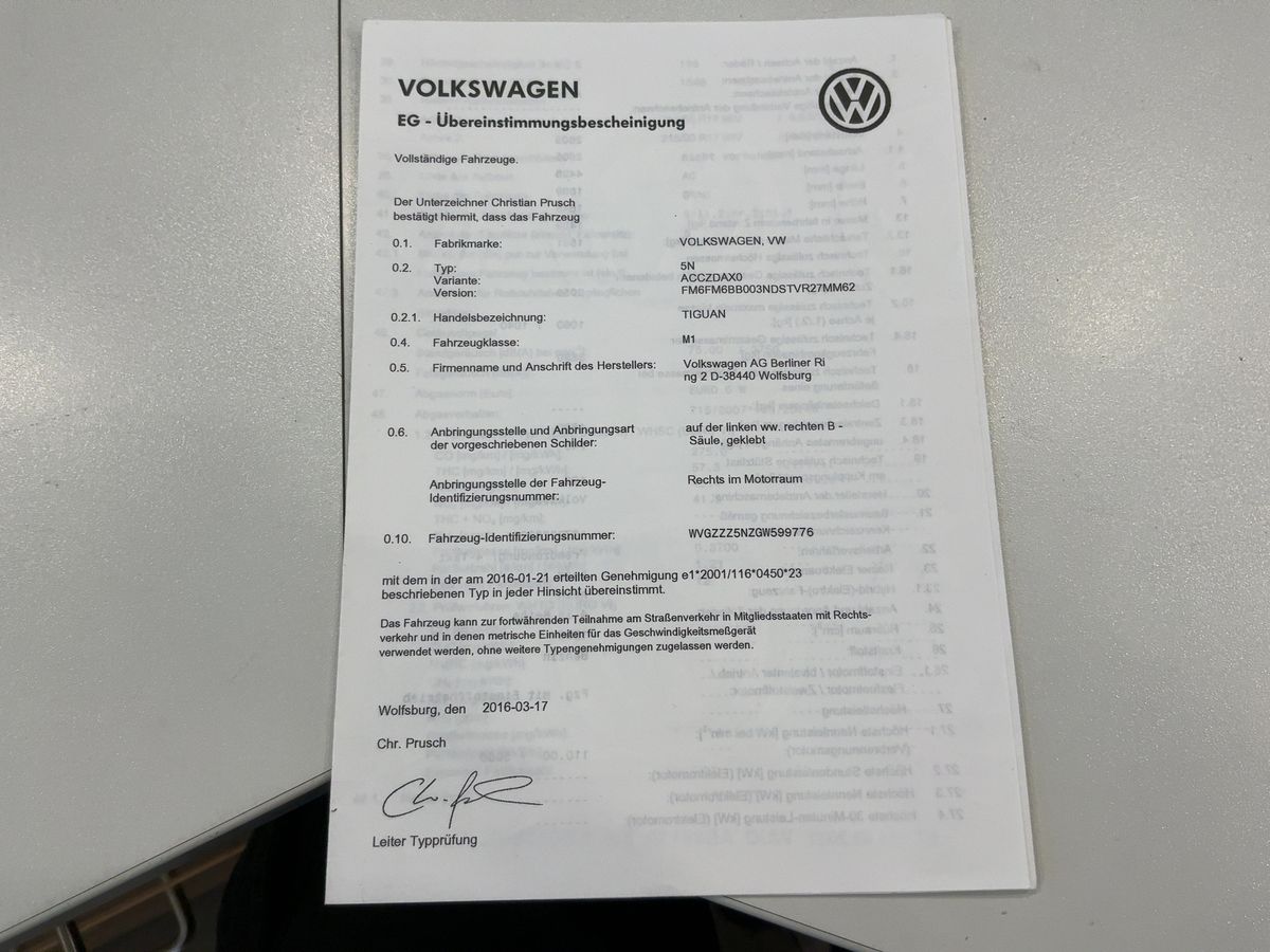 Volkswagen Tiguan d'occasion