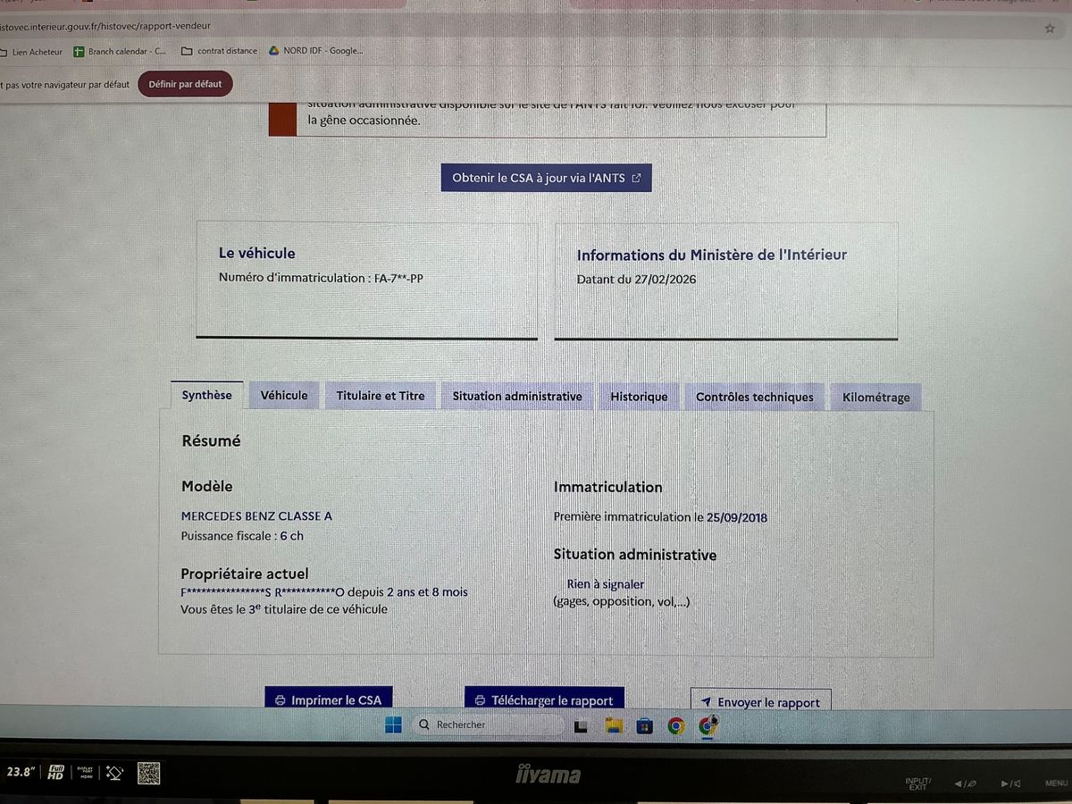 Mercedes-Benz A-Klasse d'occasion