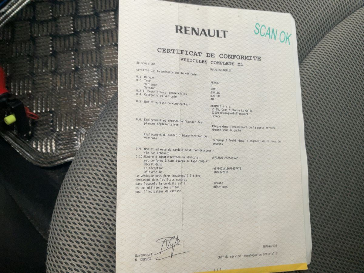 Renault Captur d'occasion