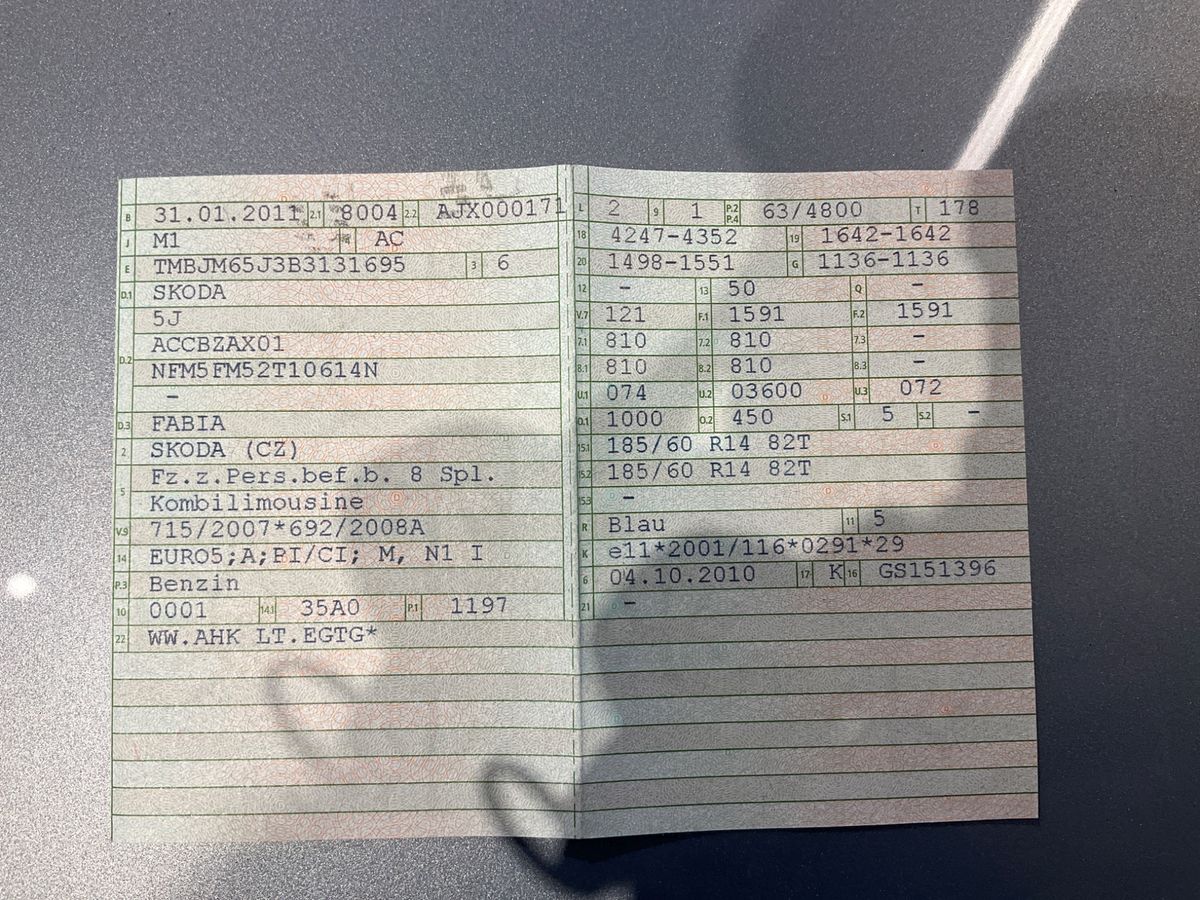 Skoda Fabia d'occasion