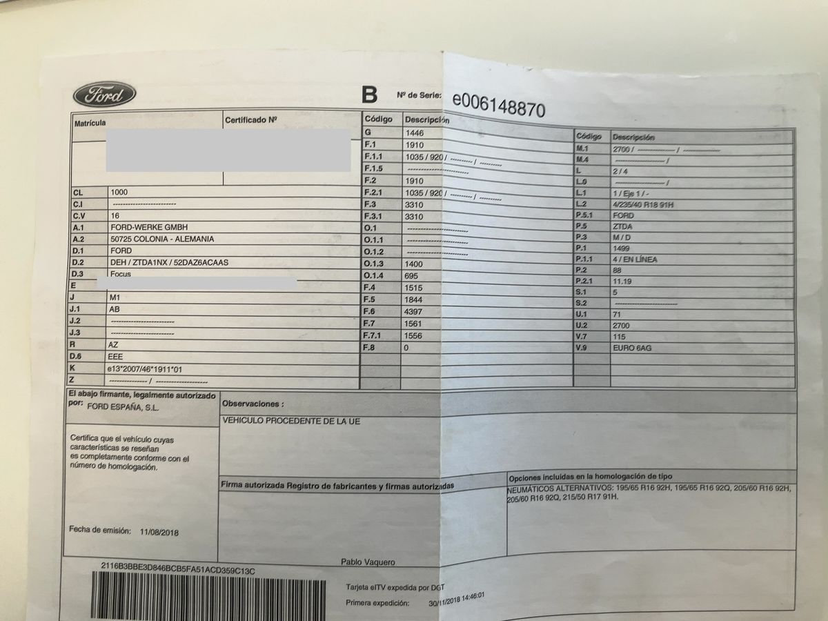 Ford Focus d'occasion