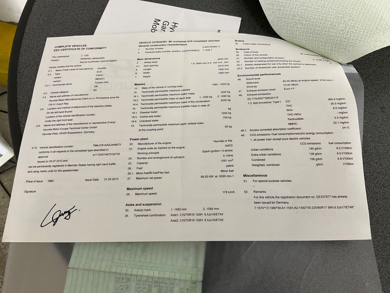 Hyundai ix35 1.6 5 Star Edition 2WD — zdjęcie 16