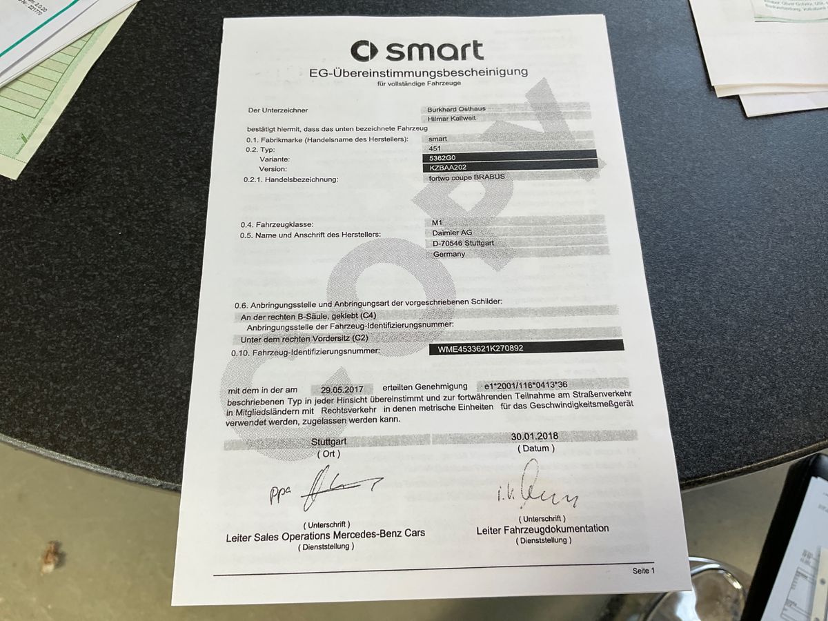 Smart fortwo d'occasion