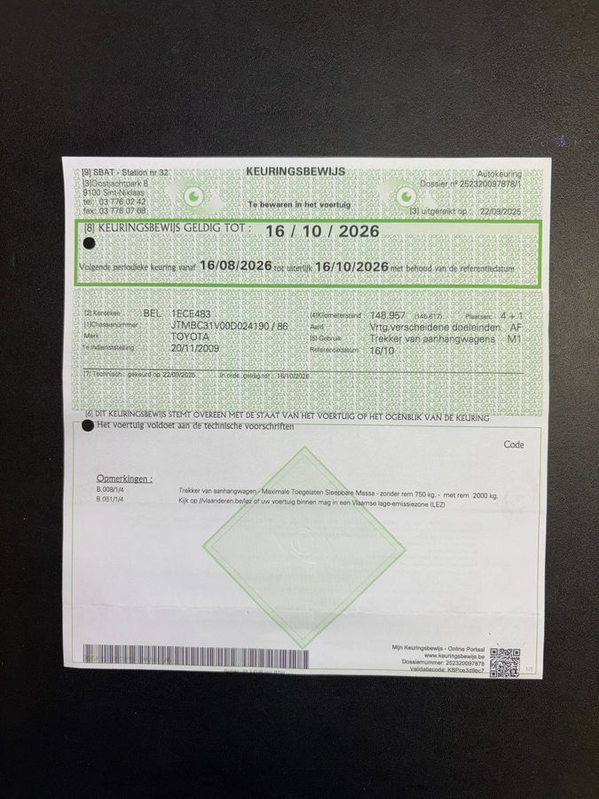 Toyota RAV d'occasion