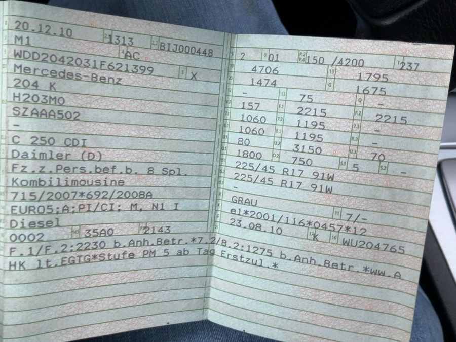 Mercedes-Benz C-Klasse d'occasion