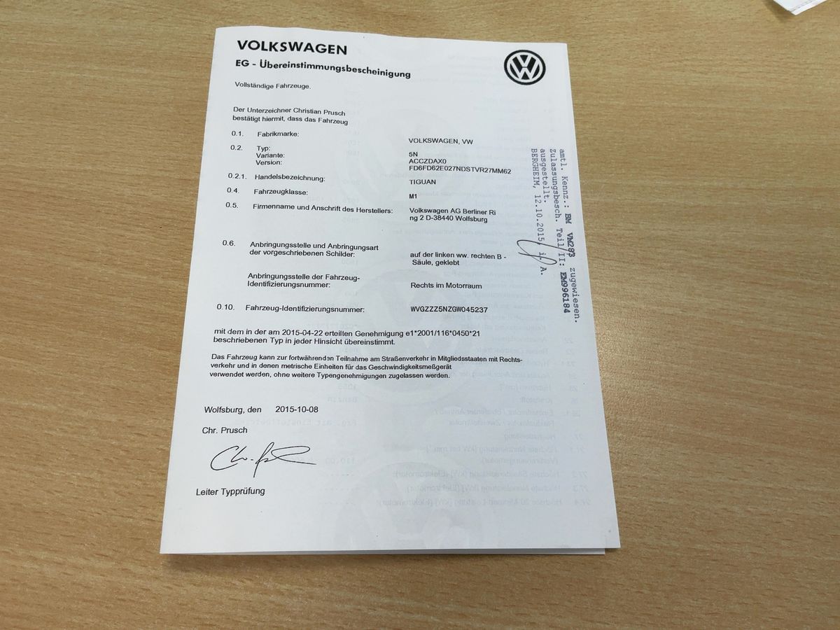 Volkswagen Tiguan d'occasion