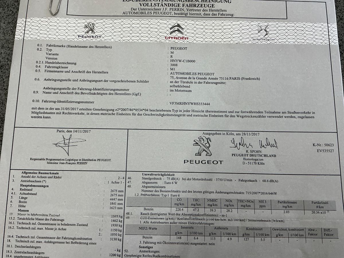 Peugeot 3008 d'occasion