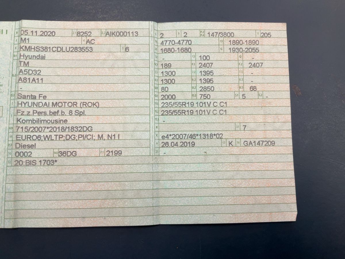 Hyundai Santa d'occasion