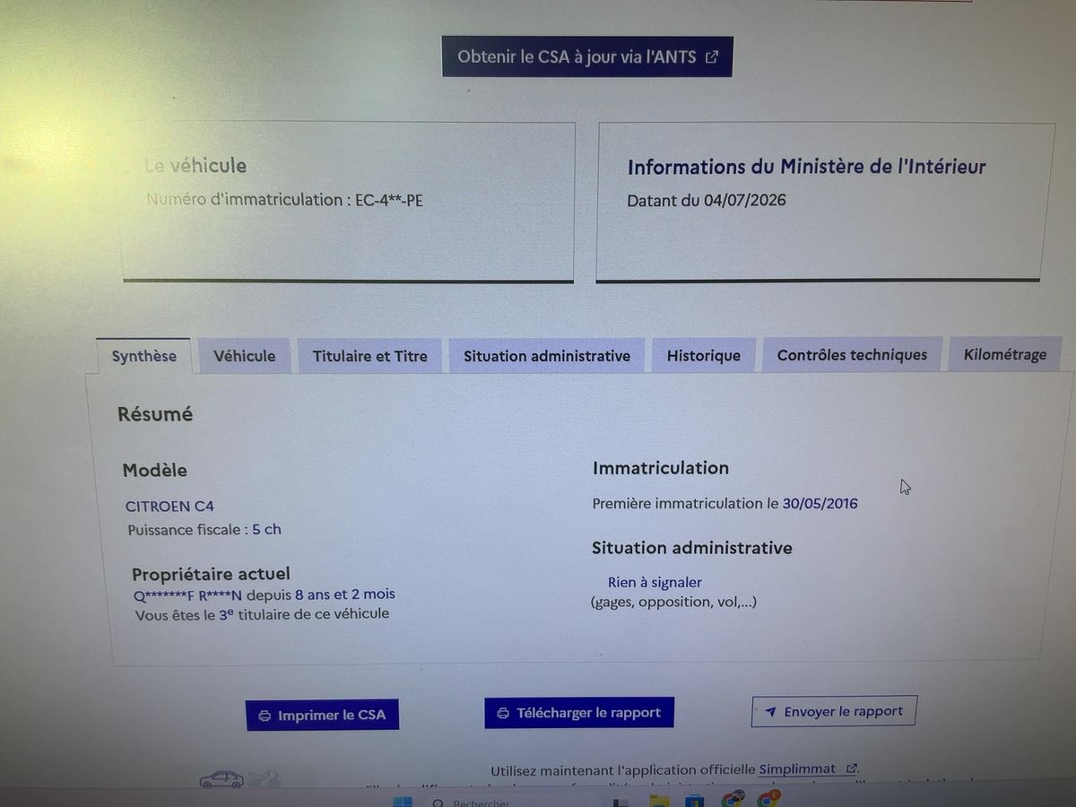 Citroen C4 d'occasion