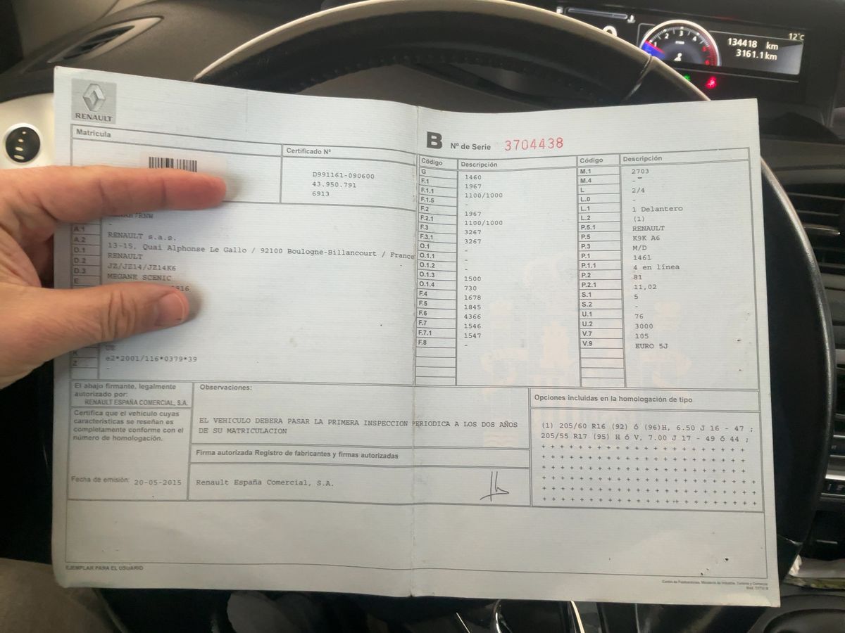 Renault Scenic d'occasion