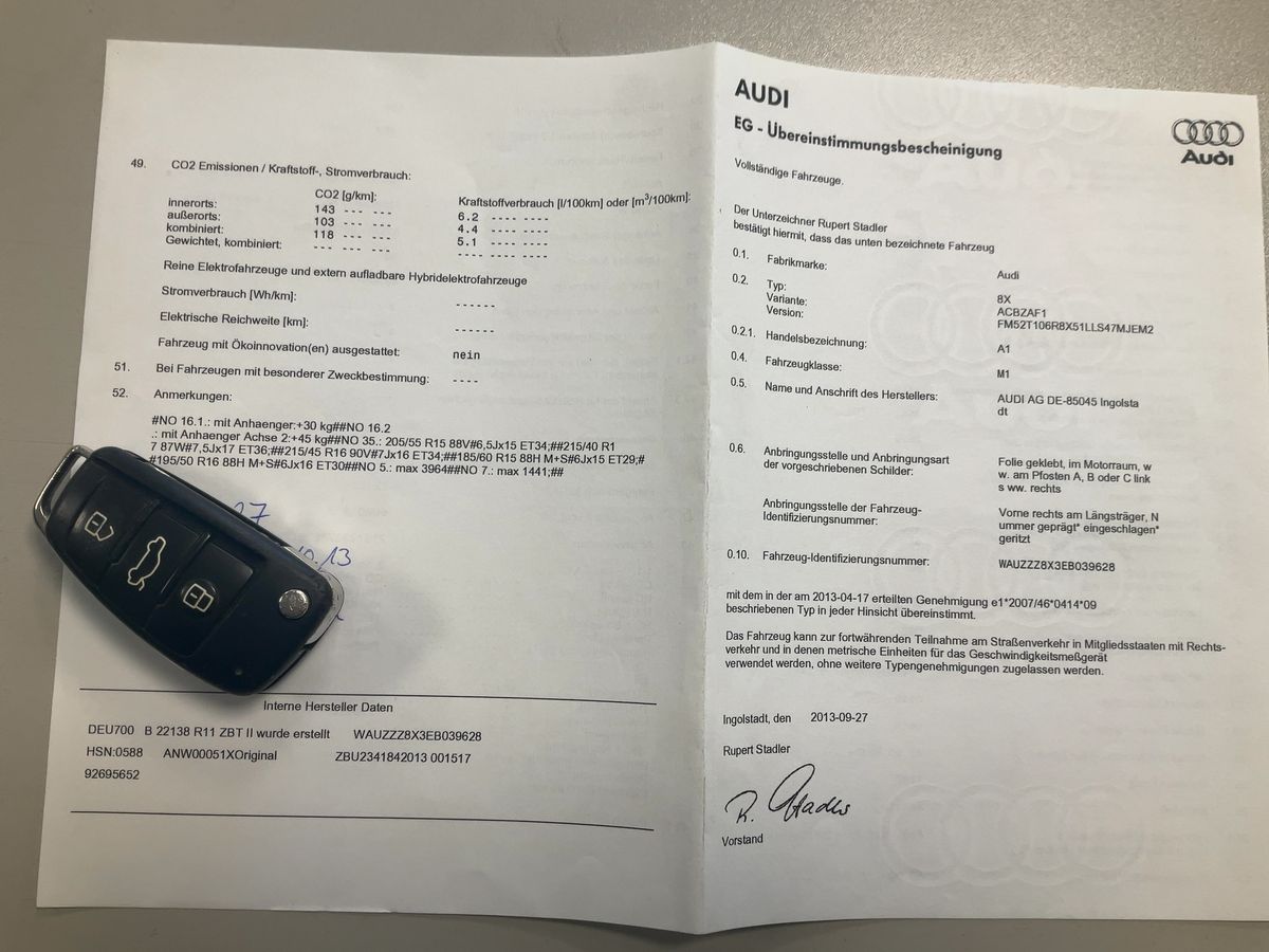 Audi A1 1.2 TFSI Attraction