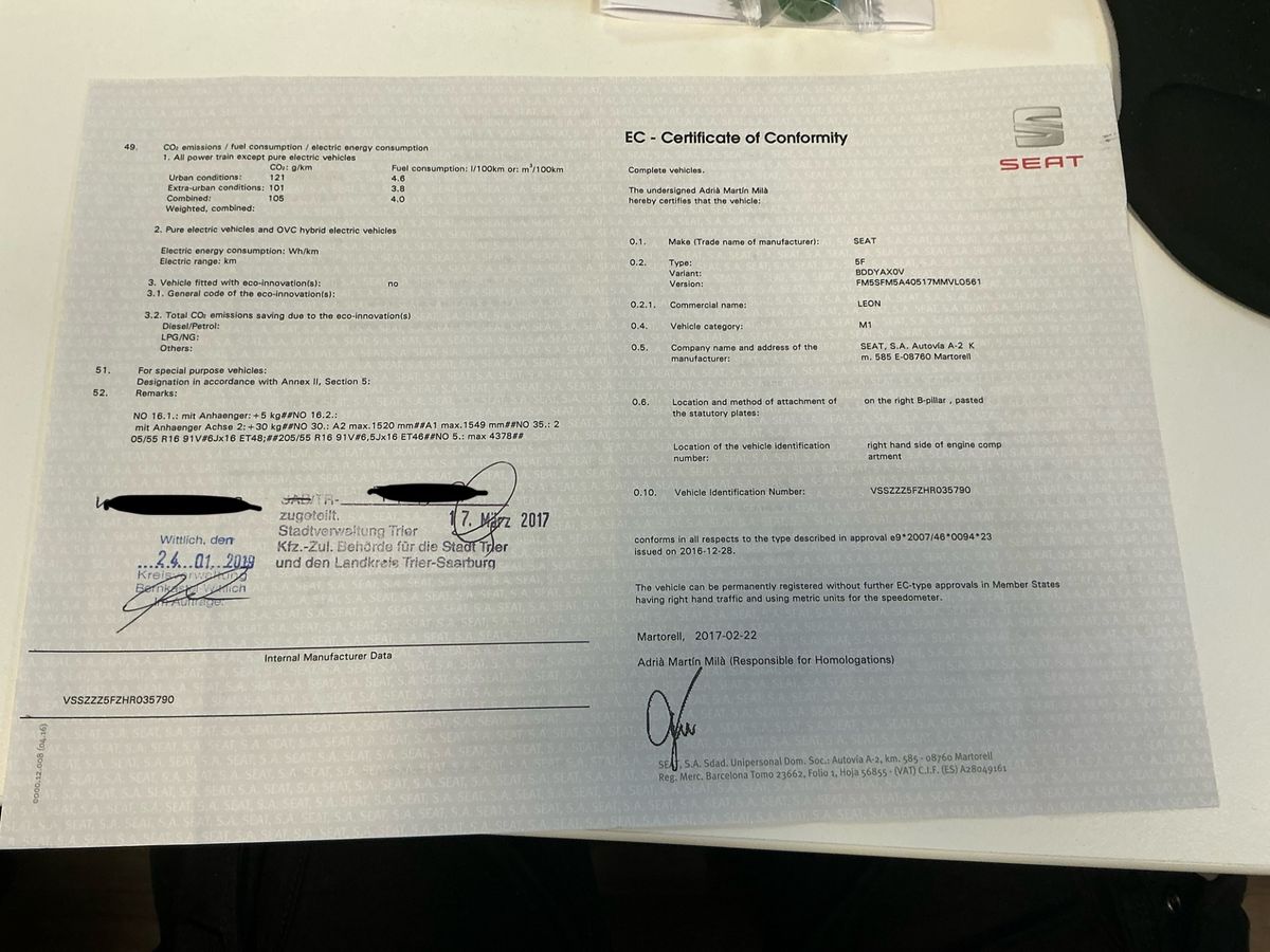 Seat Leon d'occasion