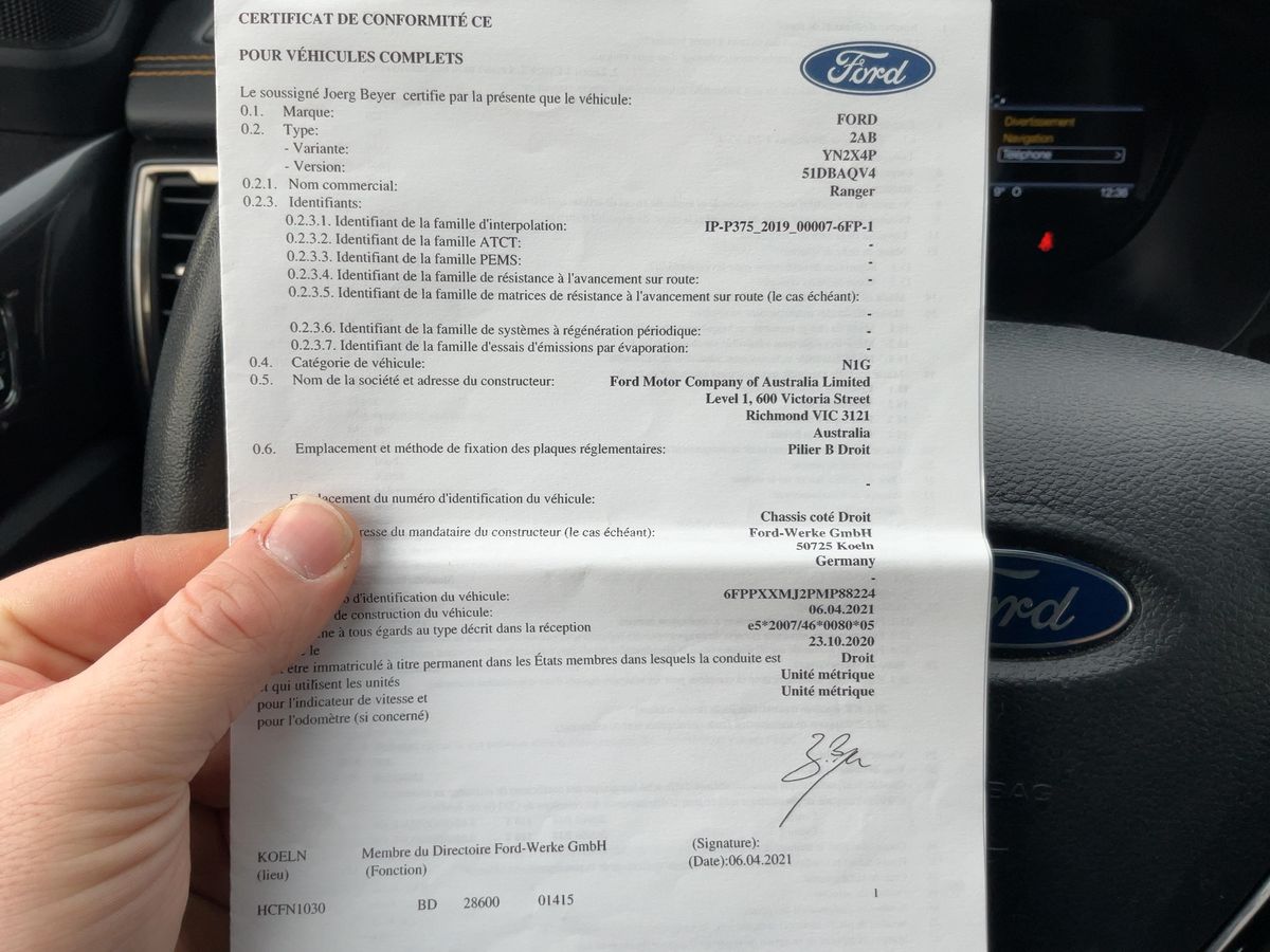 Ford Ranger d'occasion