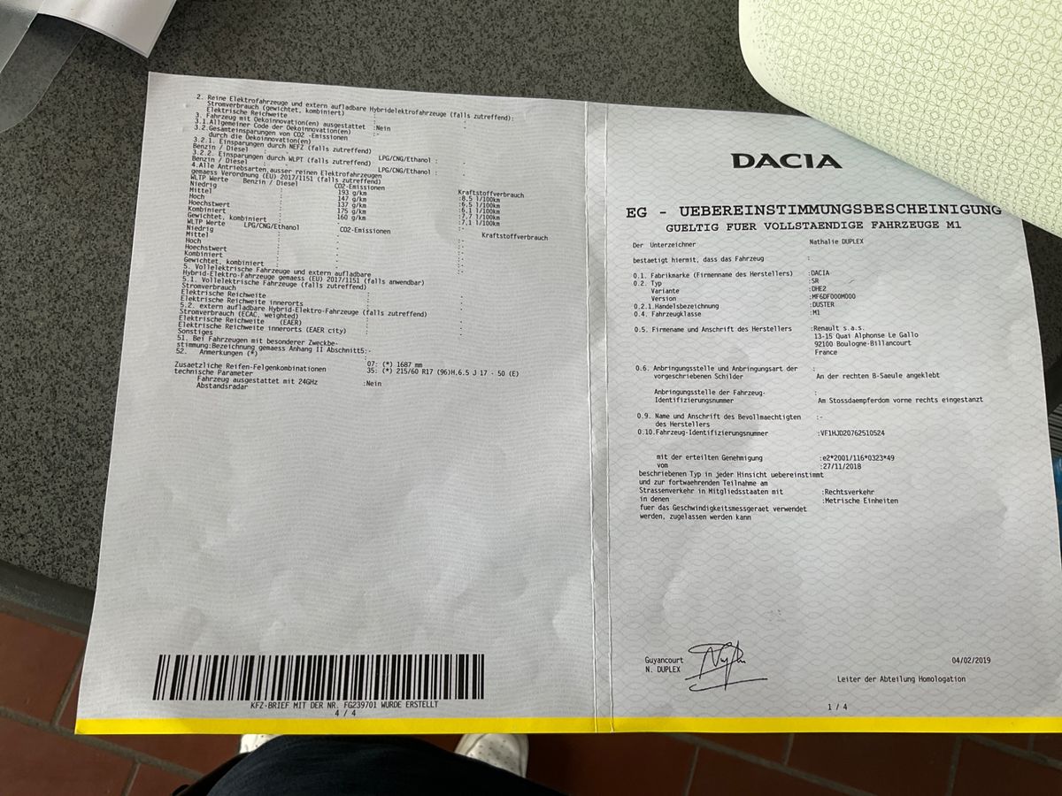 Dacia Duster 1.3 TCe Comfort