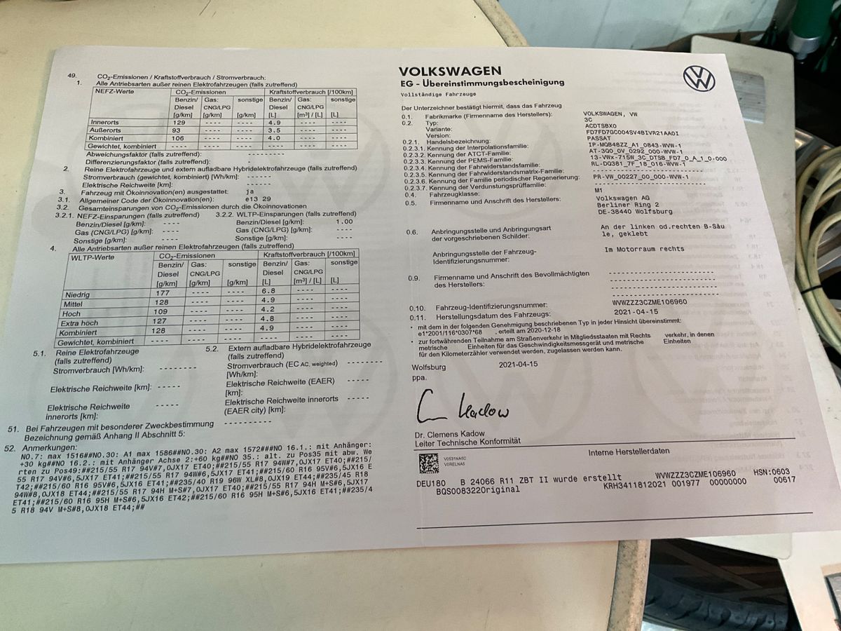 Volkswagen Passat 2.0 TDI Business