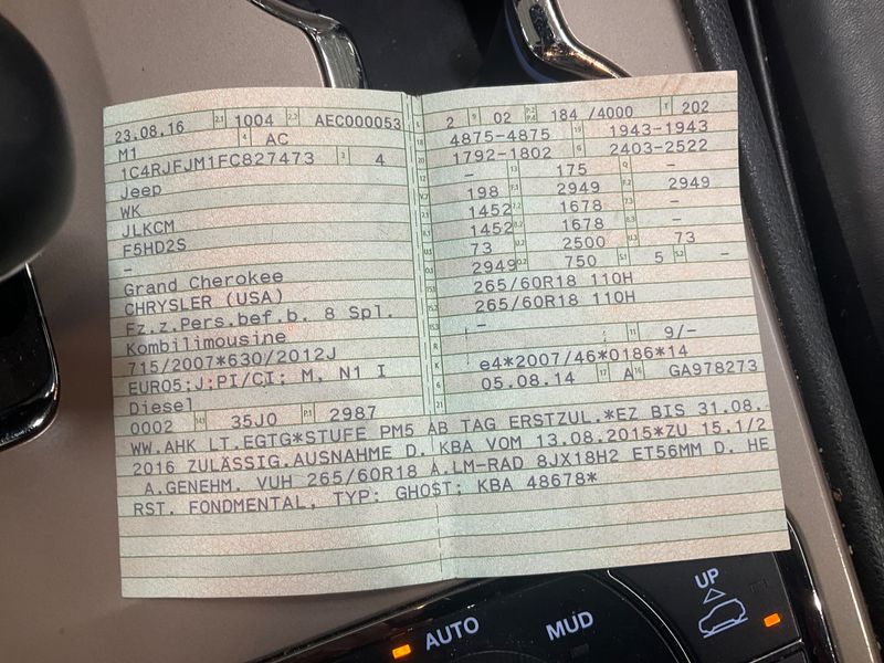 Jeep Grand Cherokee 3.0 CRD Summit — zdjęcie 15