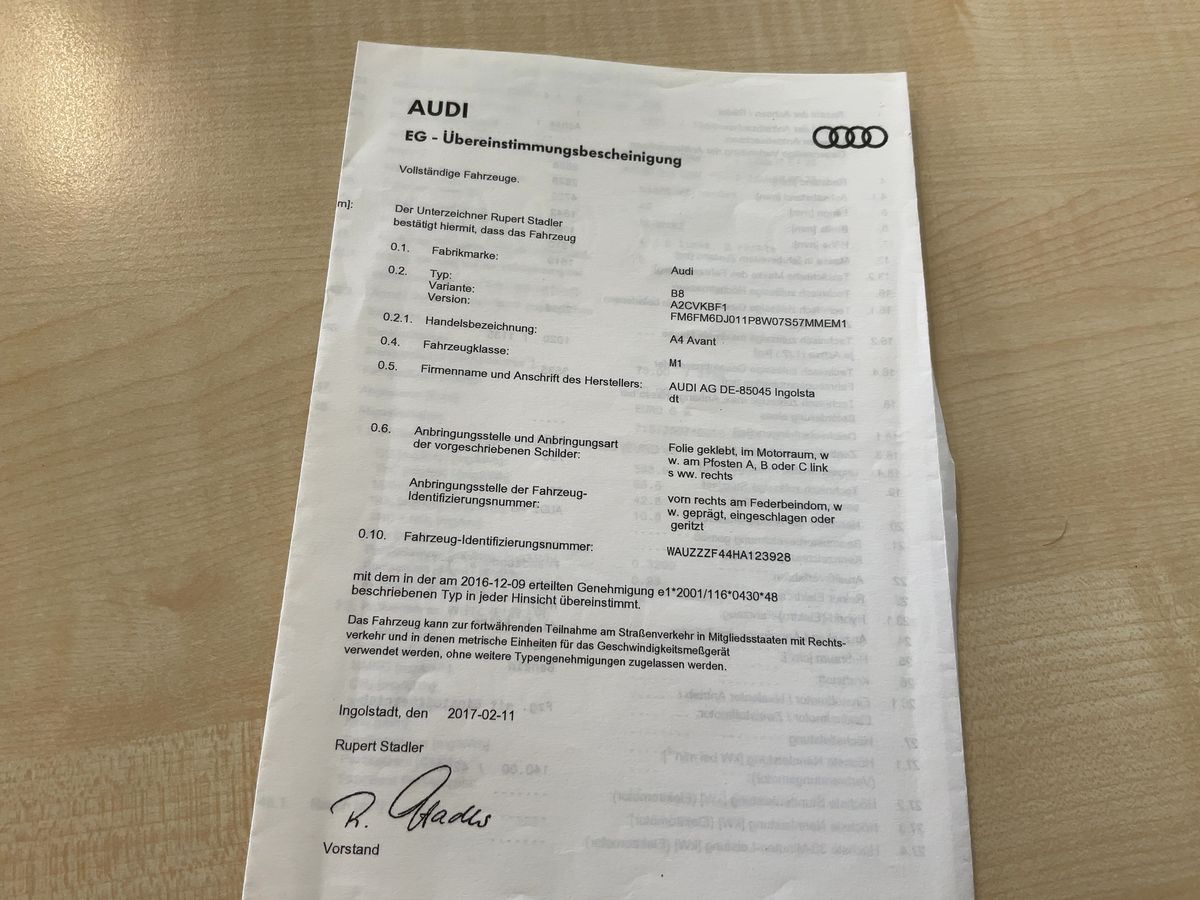 Audi A4 d'occasion