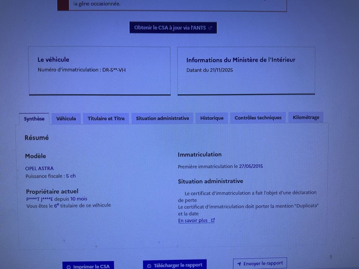 Opel Astra d'occasion