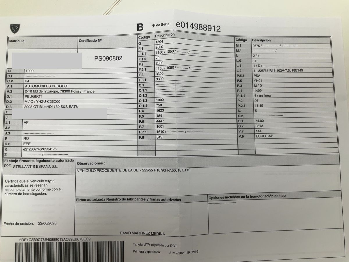 Peugeot 3008 d'occasion