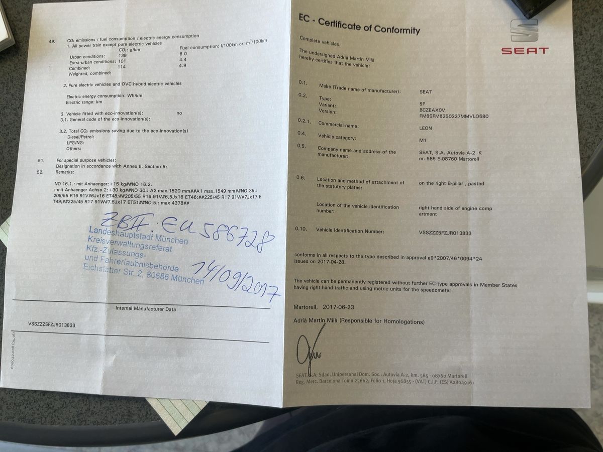 Seat Leon d'occasion