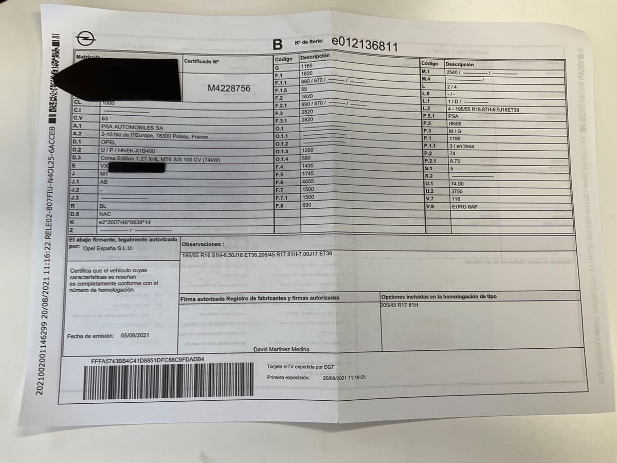 Opel Corsa 1.2 Turbo Edition