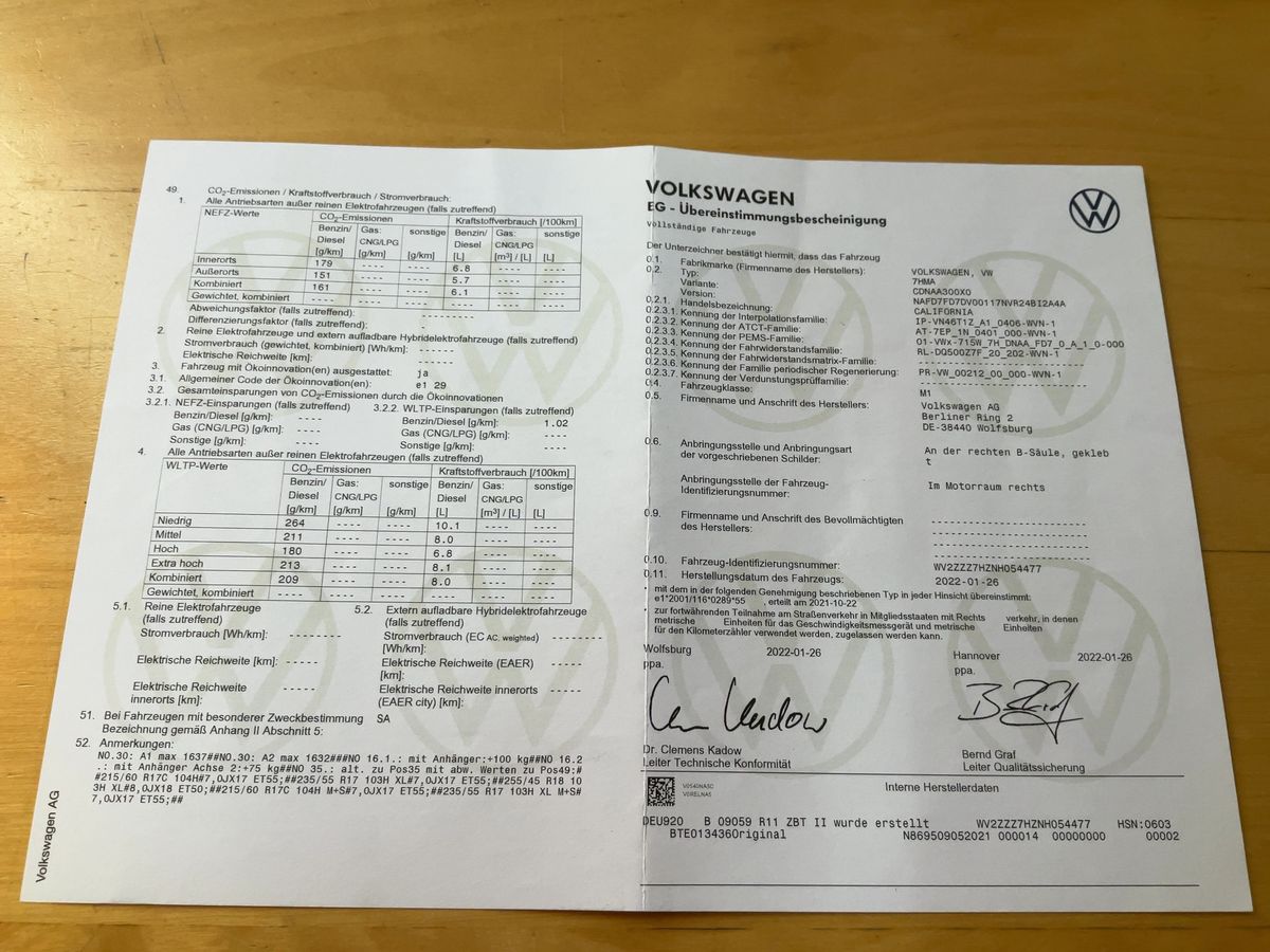 Volkswagen T6 d'occasion
