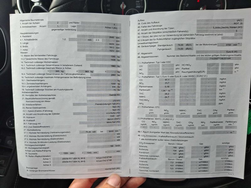 Mercedes-Benz B-Klasse B 160 Urban — zdjęcie 17