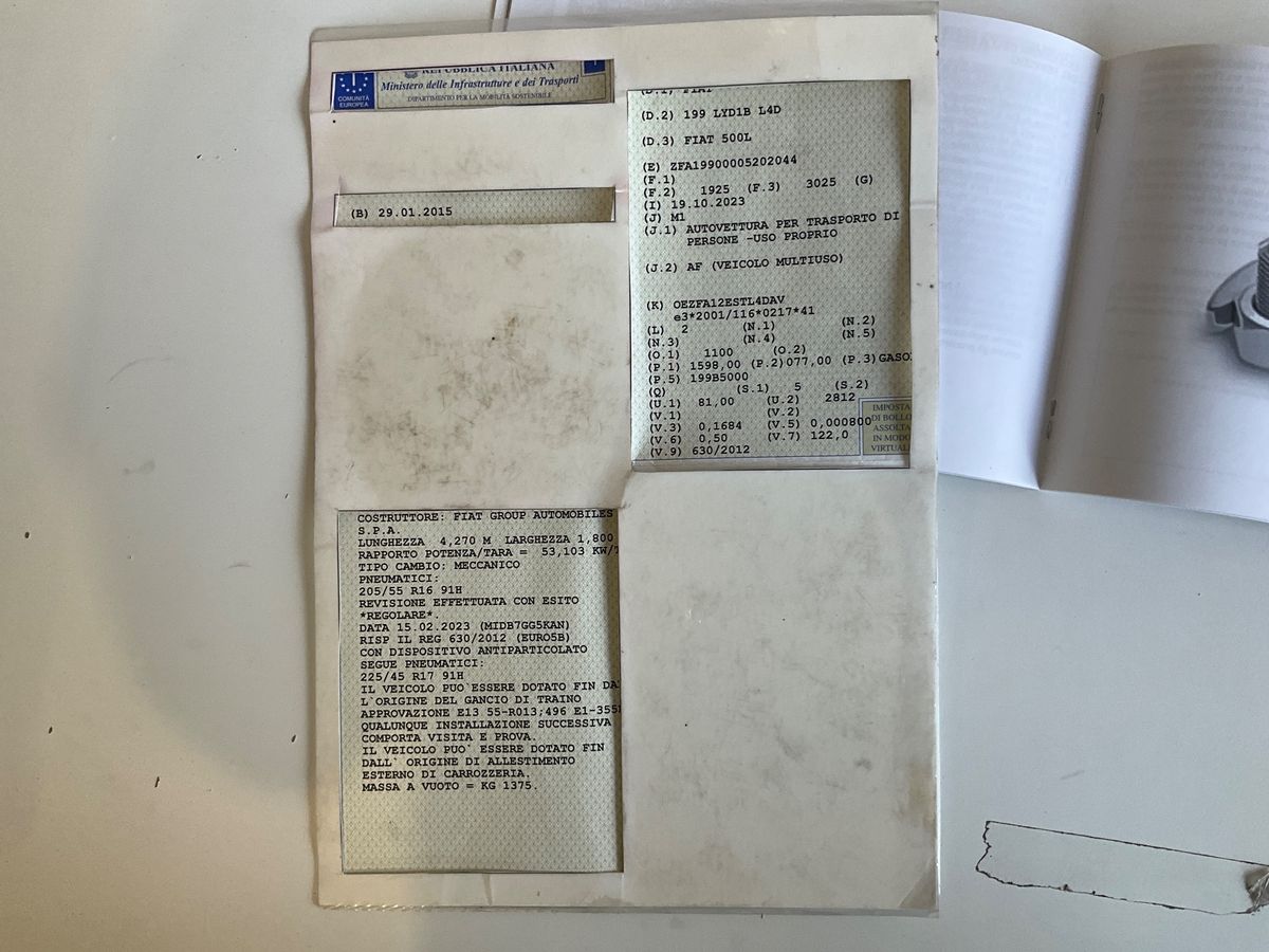 Fiat 500L d'occasion