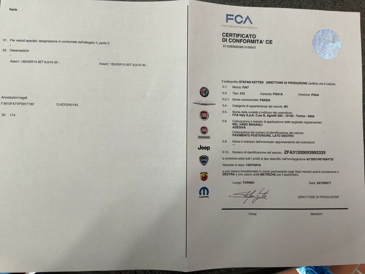 Fiat Panda d'occasion