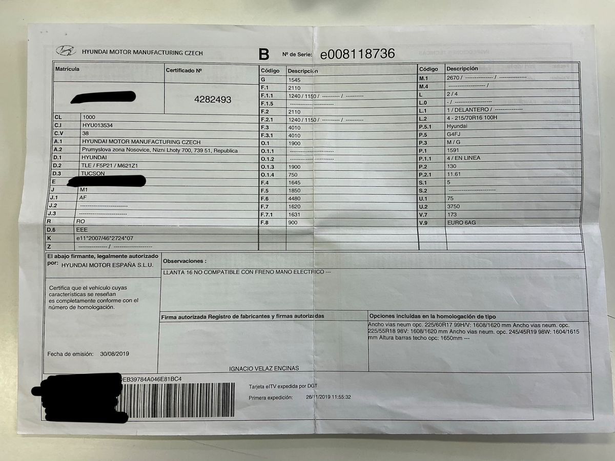 Hyundai Tucson d'occasion