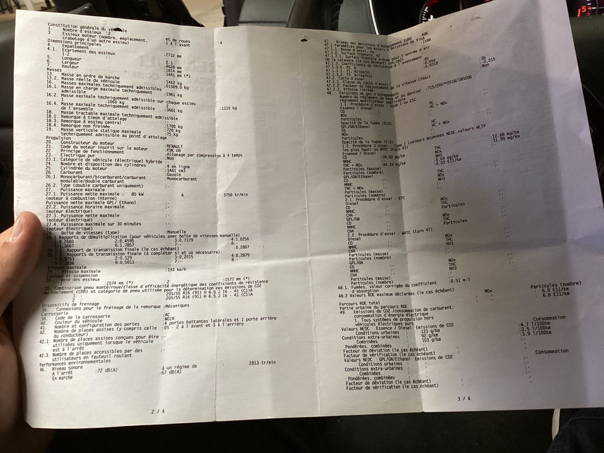 Renault Megane d'occasion