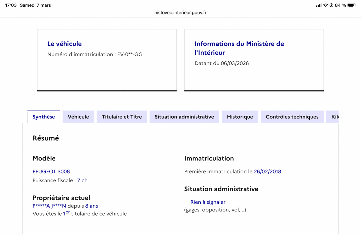 Peugeot 3008 d'occasion