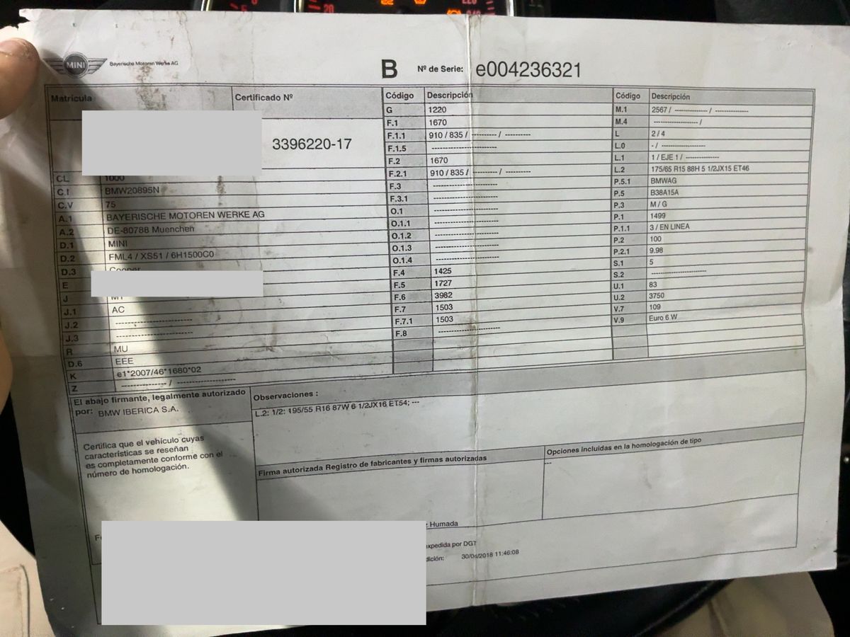 MINI Cooper d'occasion