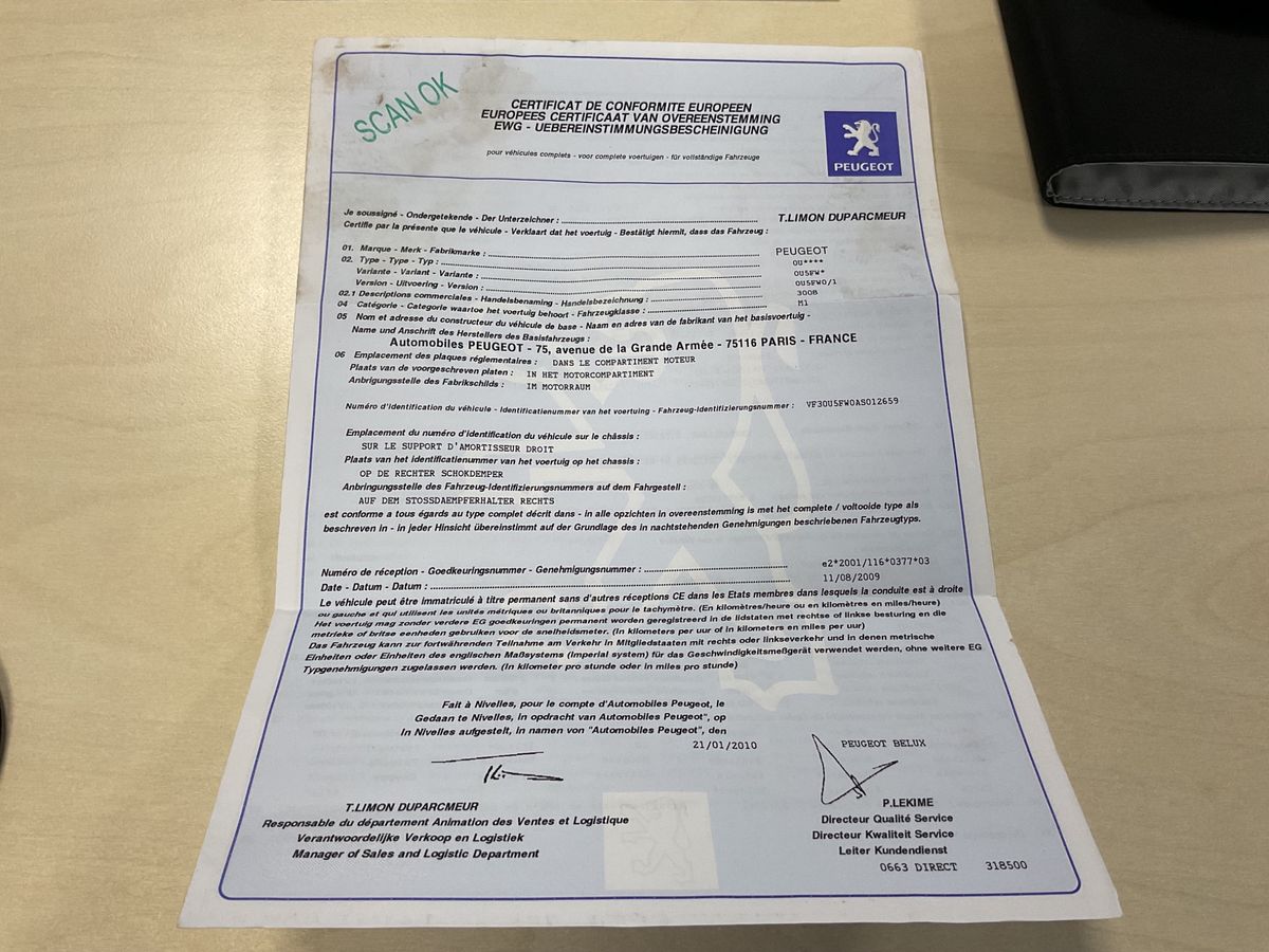 Peugeot 3008 1.6 Active