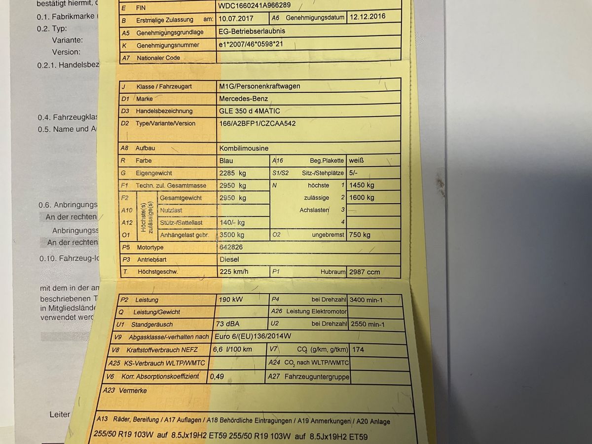 Mercedes-Benz GLE-Klasse d'occasion