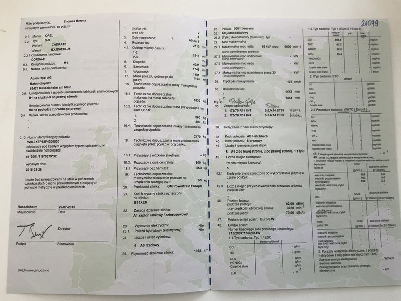 Opel Corsa 1.4 Edition — zdjęcie 16