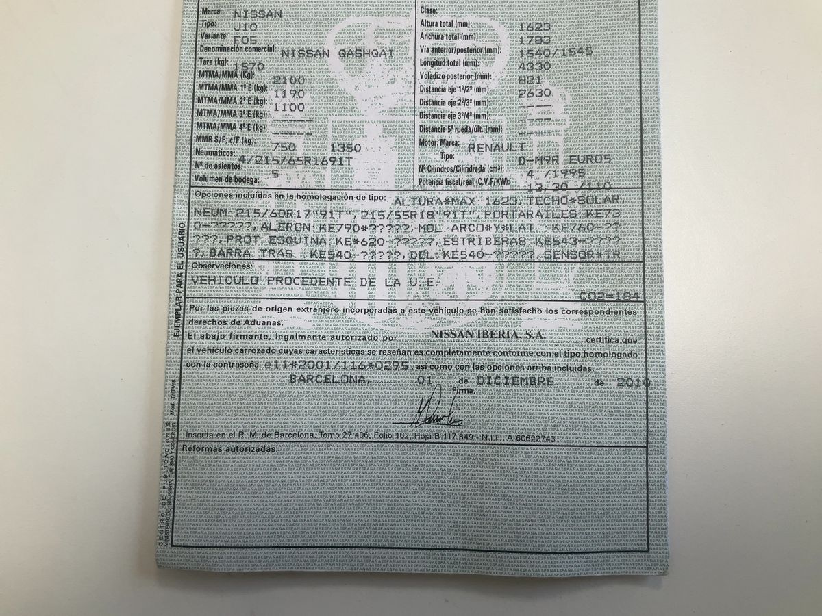 Nissan Qashqai d'occasion