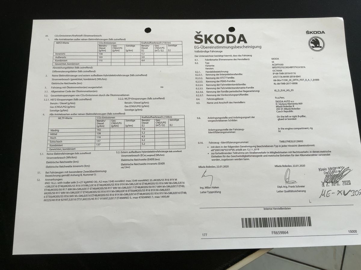 Skoda Octavia d'occasion