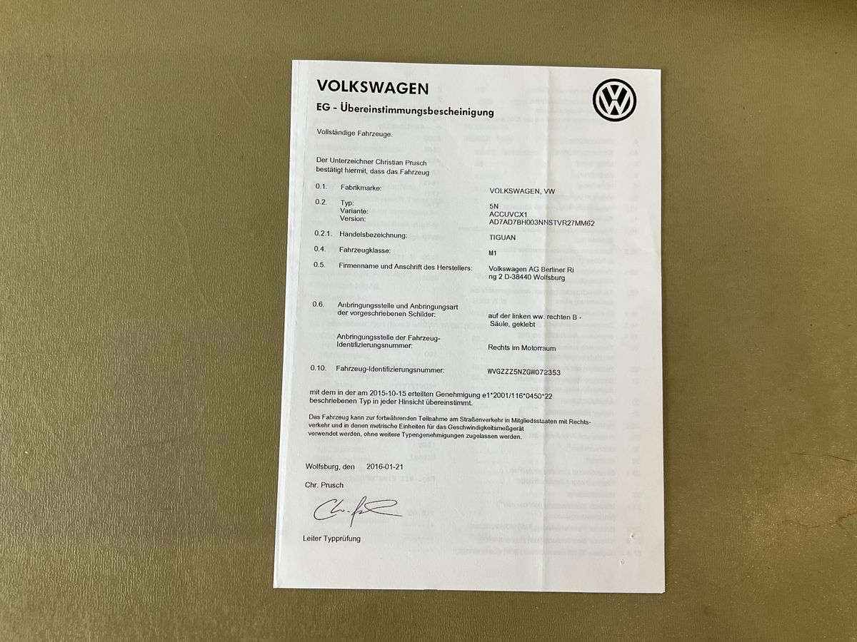 Volkswagen Tiguan d'occasion
