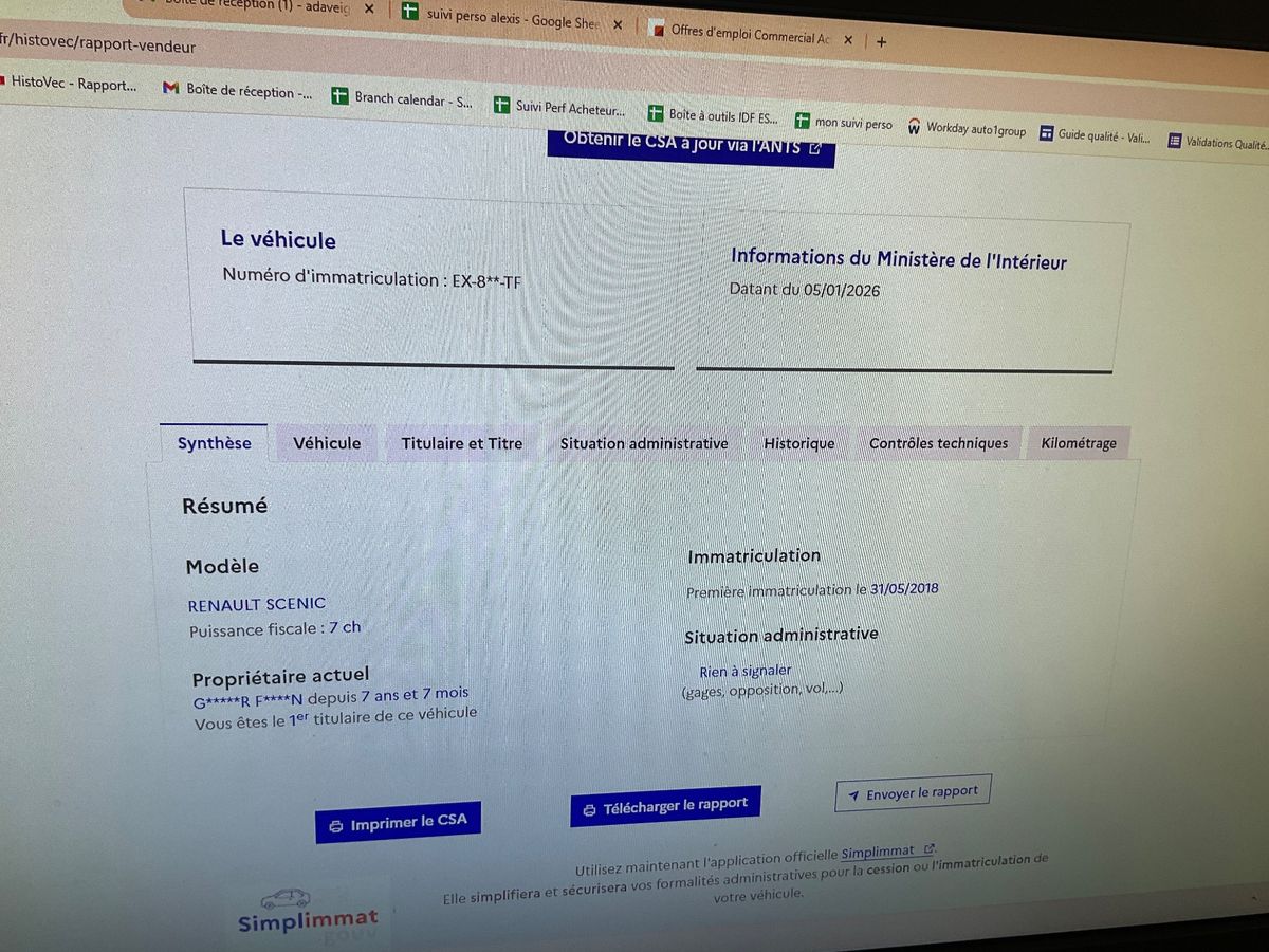 Renault Grand d'occasion